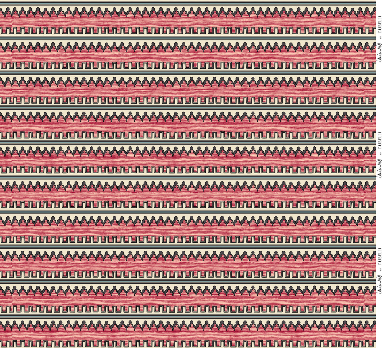 Tessuto “Gothic Folly” Luke Hall per Rubelli