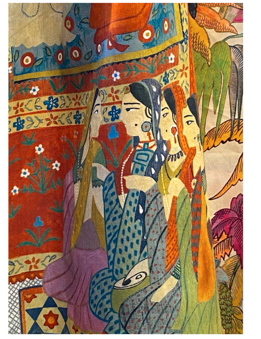 Tessuto per imbottiti "Kanpur" Etro