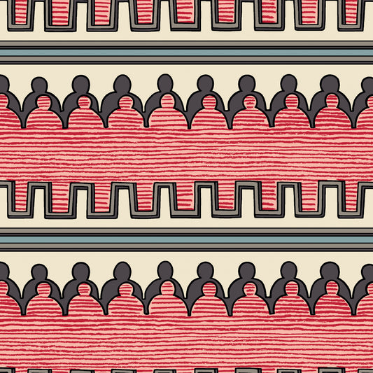 Tessuto “Gothic Folly” Luke Hall per Rubelli