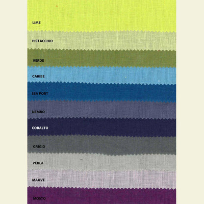 Tovaglie in lino col crema Tessitura Toscana Telerie