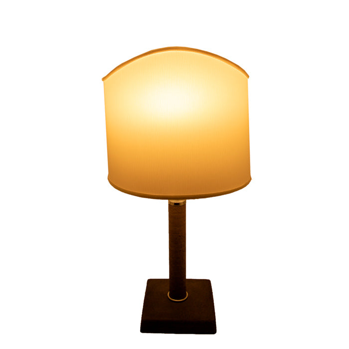 Lampada effetto pietra