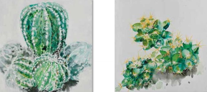 Quadro Cactus e Dintorni 1 e 2