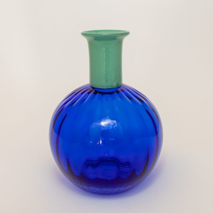 Bottiglia blu Studio Decò