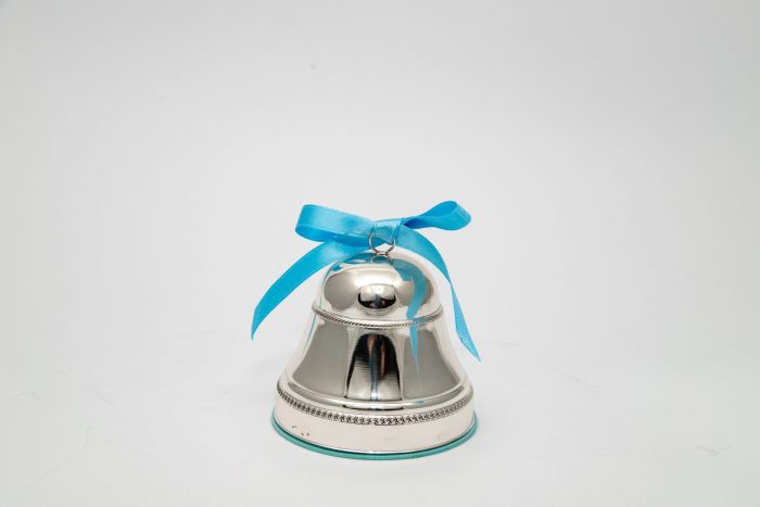 campana carillon azzurra per nascite