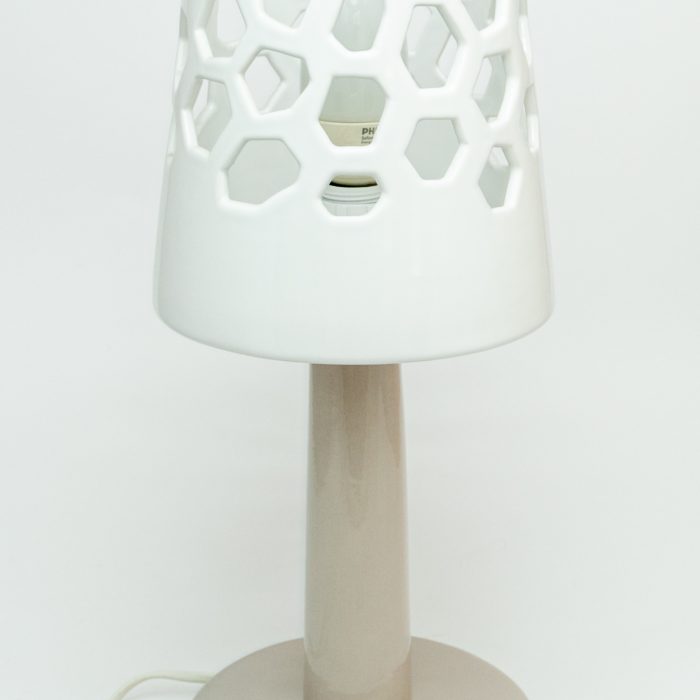LAmpada in ceramica moderna bianca